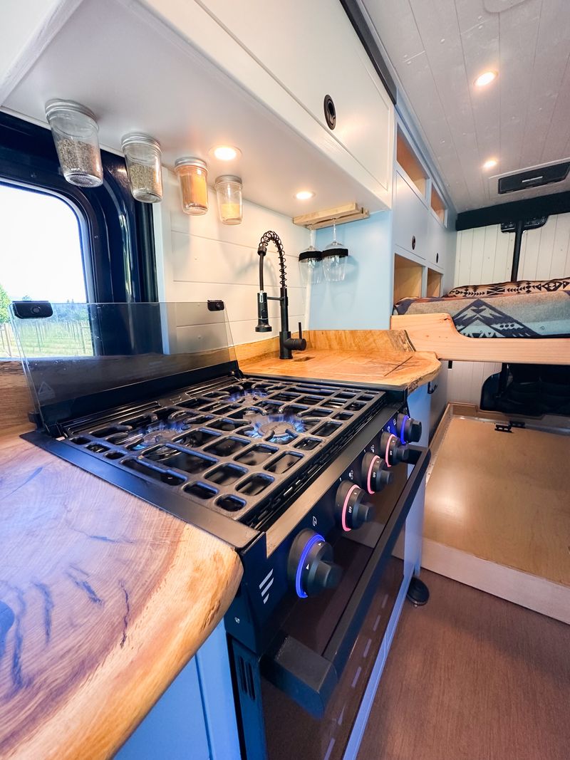 Picture 3/42 of a Custom built four season off grid adventure-van for sale in North Yarmouth, Maine