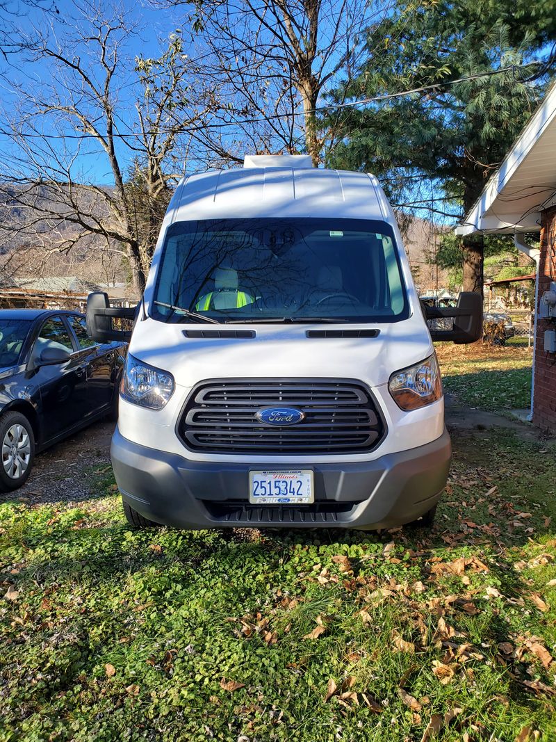 Picture 3/15 of a 2018 Ford Transit 250 High Roof Medium Length Full Sleeper for sale in Asheville, North Carolina