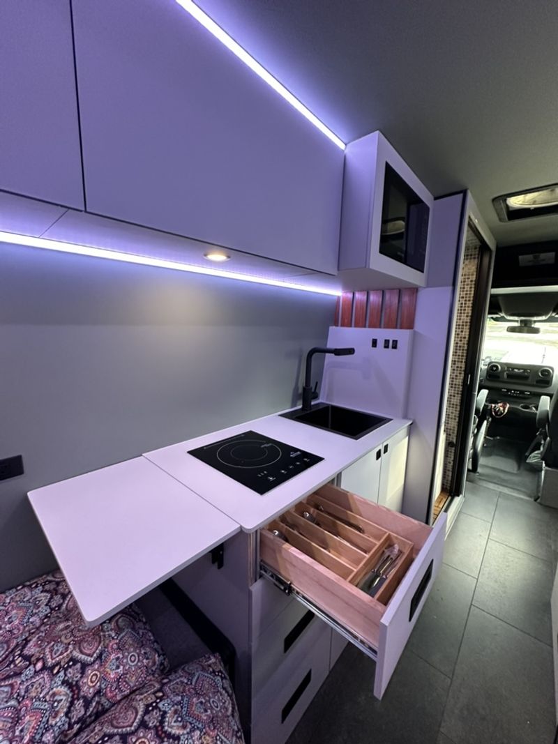 Picture 5/17 of a New Conversion Sprinter, Off-Grid, Fully Electrical for sale in Tampa, Florida
