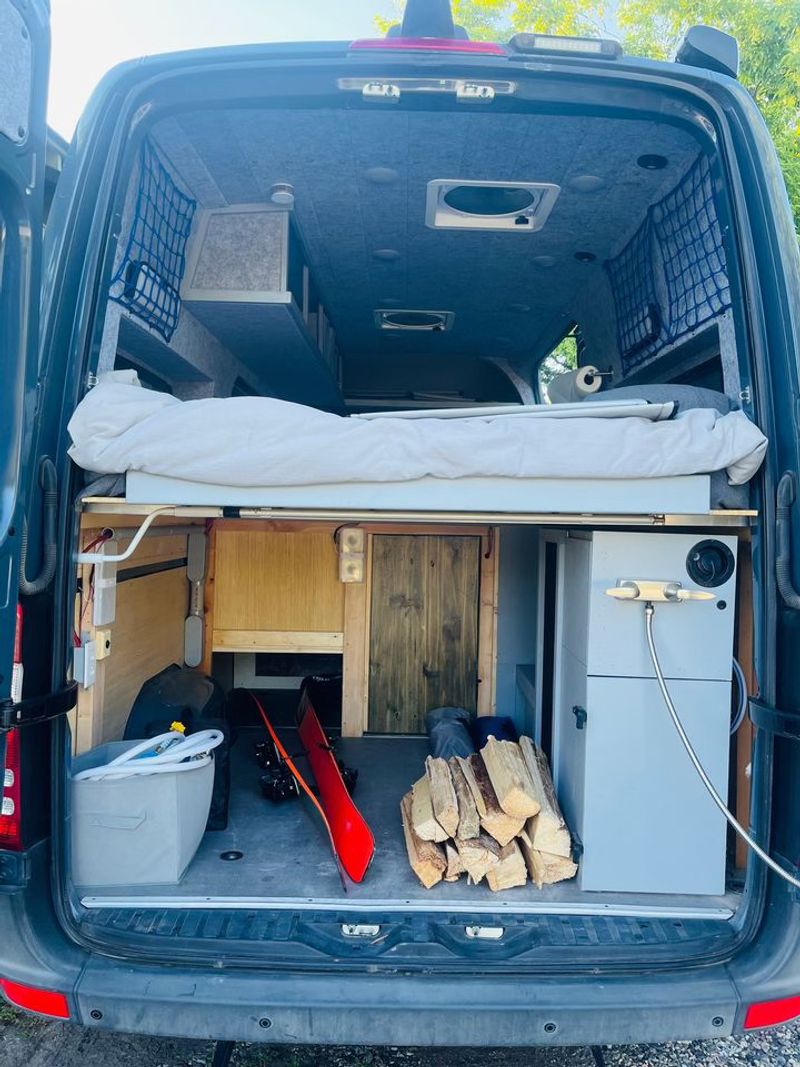 Picture 2/9 of a 2018 Mercedes Off Grid Sprinter Van High Roof 2500 for sale in Bozeman, Montana
