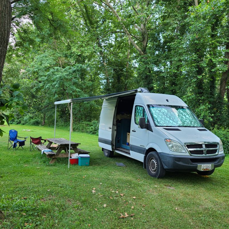 Picture 1/16 of a 2008 Dodge Sprinter Camper Van for sale in Baltimore, Maryland