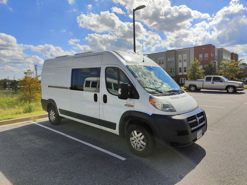 Picture 1/19 of a 2016 Ram Promaster 2500 high roof Camper van  for sale in Charleston, South Carolina