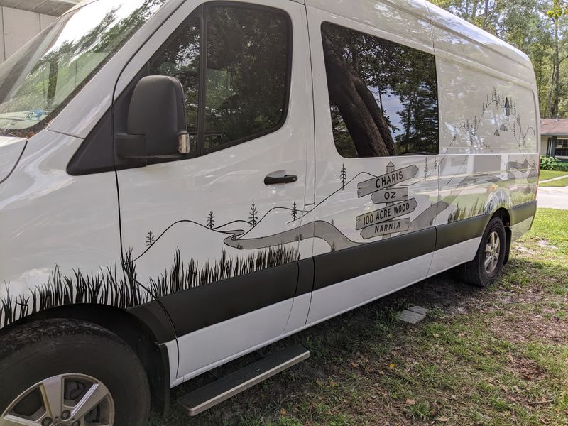 Picture 1/10 of a 2019 Mercedes Sprinter High Roof conversion van for sale in Gainesville, Florida
