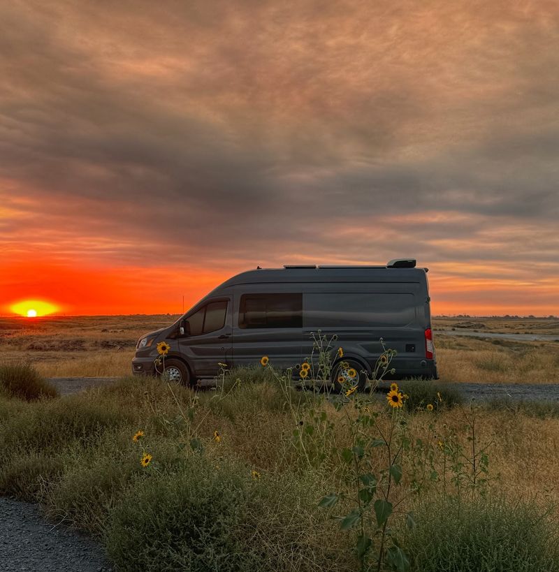 Picture 1/18 of a 2022 Ford Transit 250 AWD Ext High Cab for sale in Moab, Utah