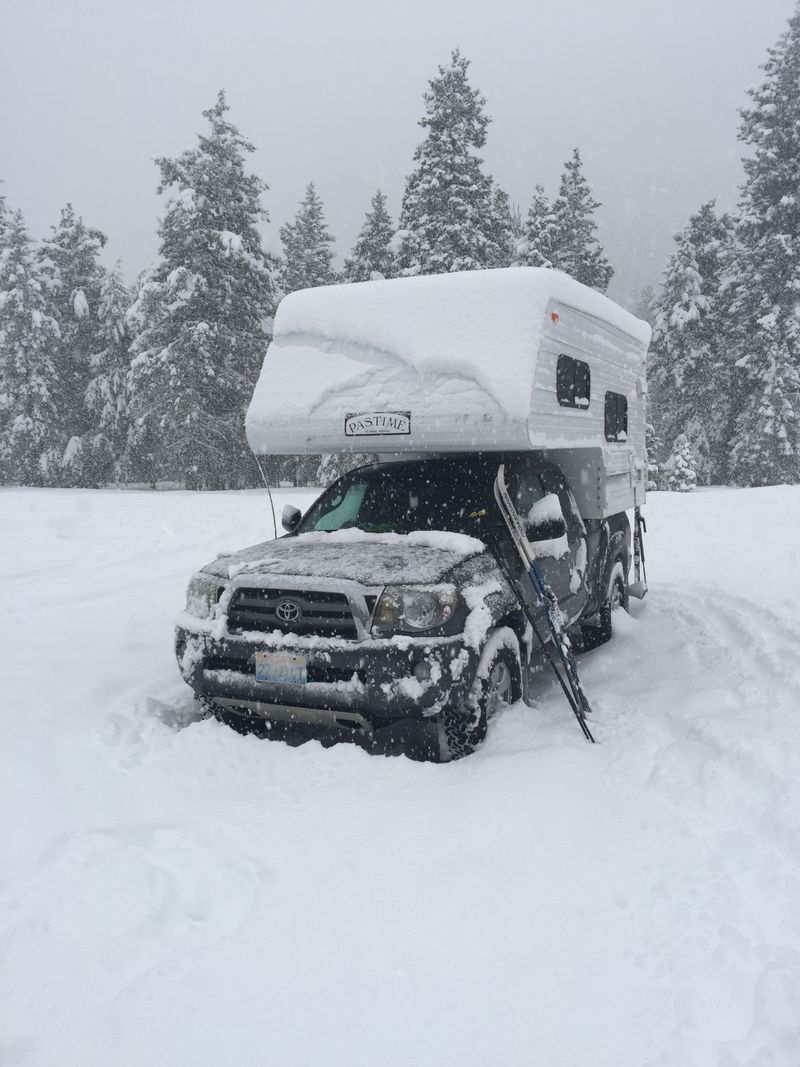 Picture 1/13 of a 2009 Tacoma with 2018 Pastime Camper SOLD!! for sale in Seattle, Washington