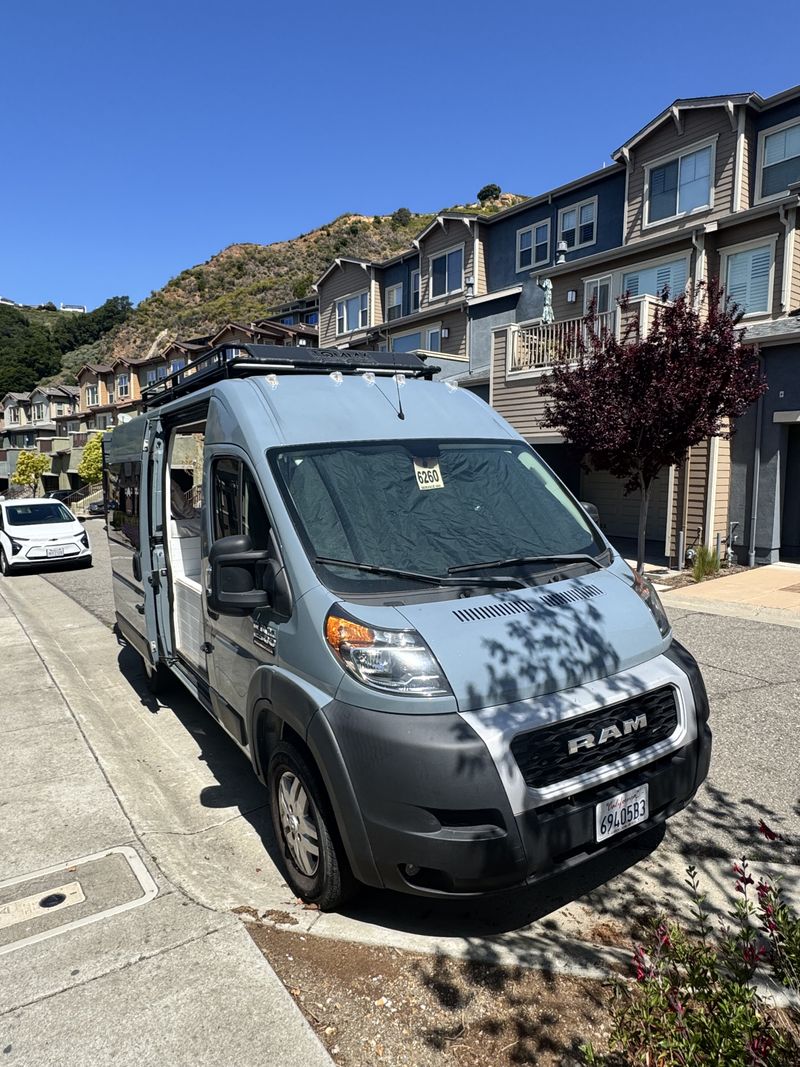 Picture 2/25 of a 2021 RAM Promaster 2500 High Roof Camper Van with low miles for sale in Oakland, California
