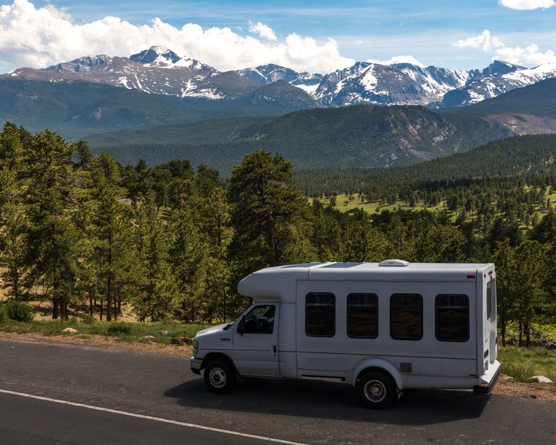 Picture 1/20 of a 2008 Ford E350 Camper van conversion for sale in Loveland, Colorado