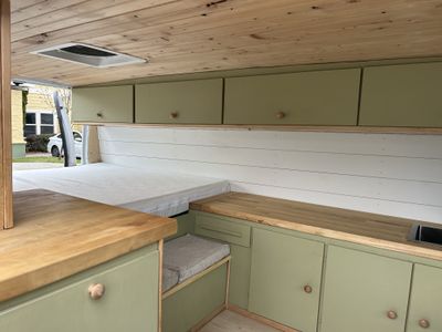 Photo of a Camper Van for sale: Lifted 2002 Ford Econoline Adventure Buildout