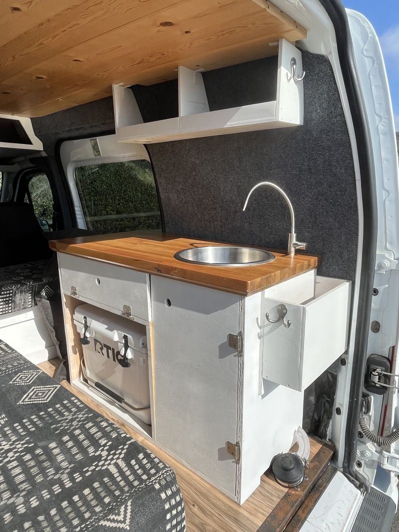 Picture 4/21 of a 2012 Ford Transit Connect Custom Built Camper Van (off grid) for sale in San Diego, California