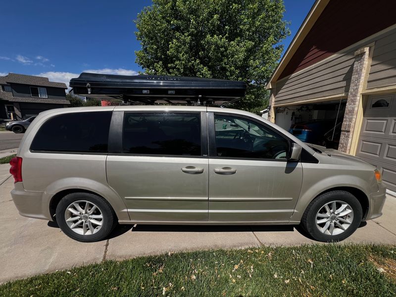 Picture 5/12 of a AngusVan: Stealth Grand Caravan Camper + Roofnest! for sale in Brighton, Colorado