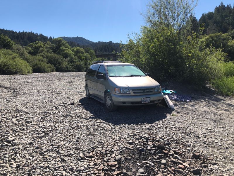 Picture 1/6 of a 2000 TOYOTA SIENNA Complete Turnkey Solar Camper Conversion for sale in Fairfield, California