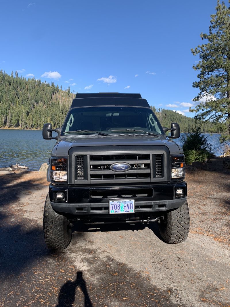 Picture 4/41 of a 2009 FORD E350 4X4 7.3 TURBO DIESEL. FRAME OFF BUILD.  for sale in Sisters, Oregon