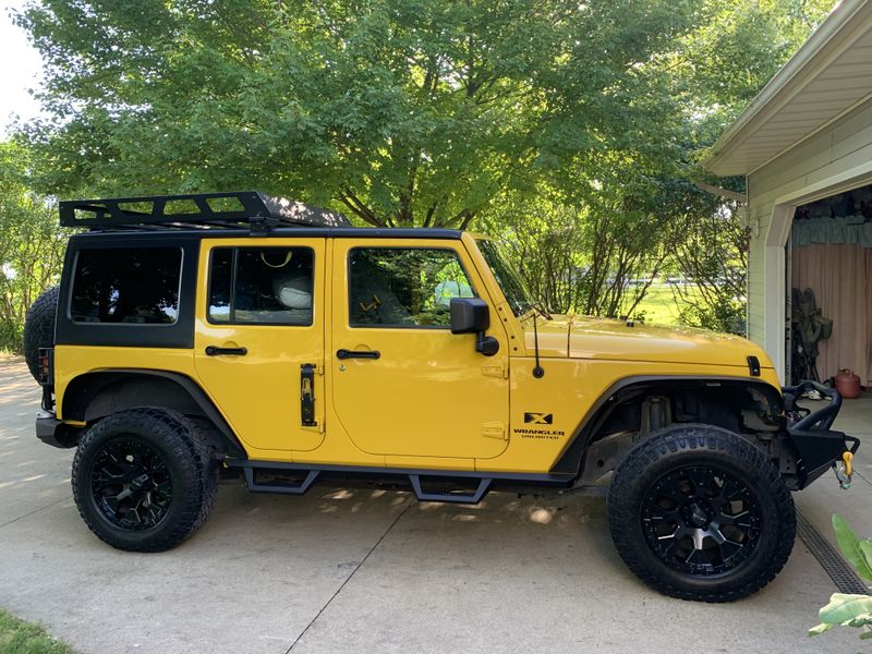 Picture 5/32 of a Jeep Wrangler Unlimited X overland/camper build for sale in Union City, Michigan