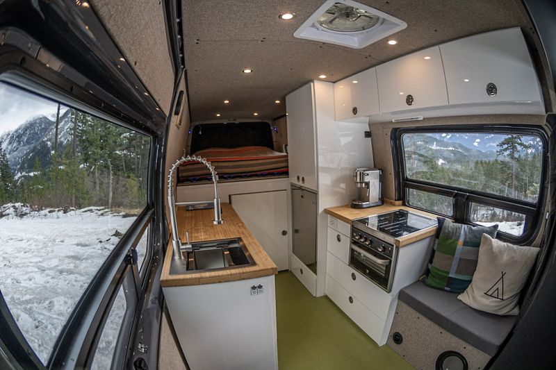 Picture 4/17 of a 2019 Mercedes Benz Sprinter 4X4 Campervan “Dreadnought” for sale in Spokane, Washington