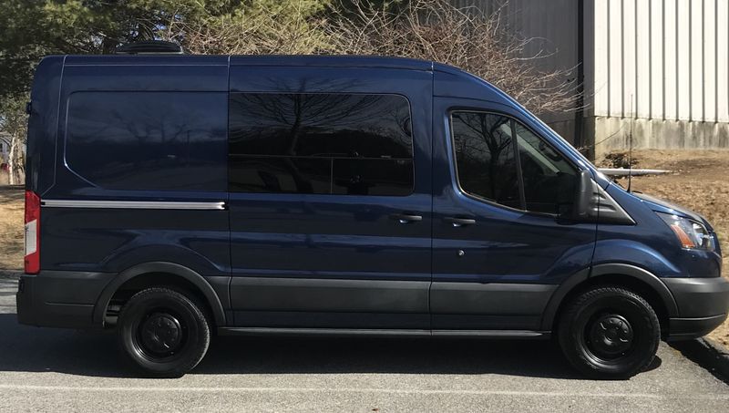 Picture 1/5 of a 2018 Ford Transit 150 Navy blue  for sale in Danbury, Connecticut