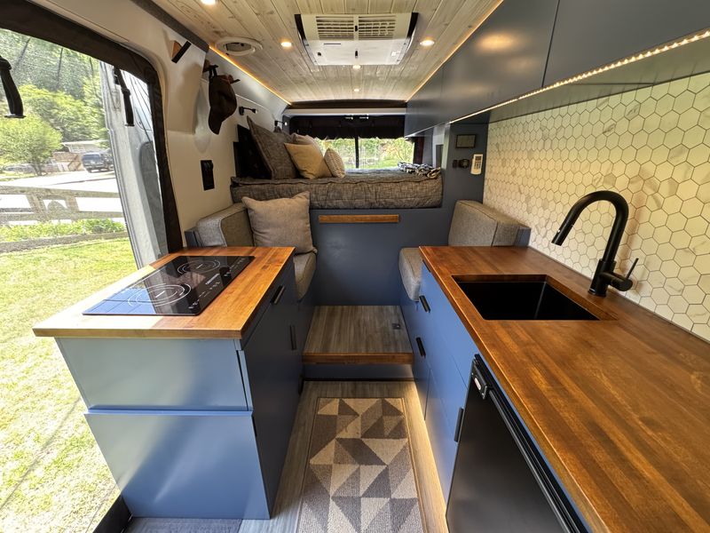 Picture 1/28 of a True 4-season 2021 Ram Promaster 2500 built by NoWhere Vans for sale in Asheville, North Carolina