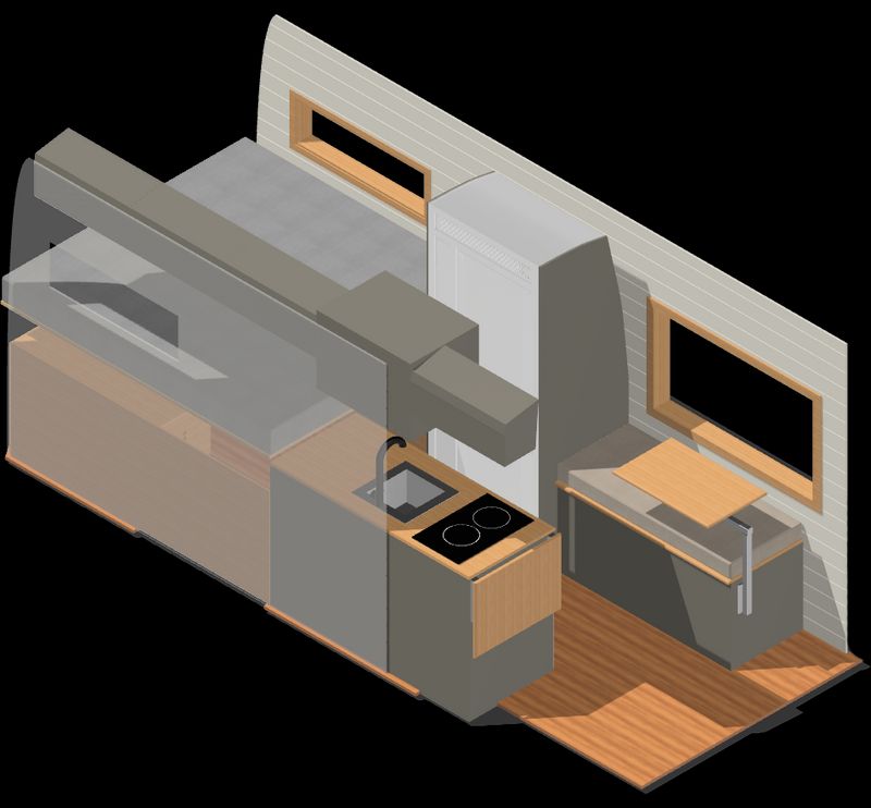 Picture 3/5 of a Build In Progress 170 Sprinter AWD with Shower Avail. April for sale in Rancho Cordova, California
