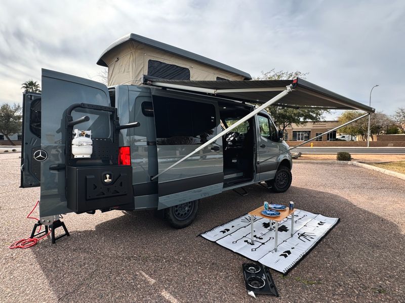 Picture 5/21 of a 2022 Mercedes  4X4 Sportsmobile Pop Top Camper 200 miles  for sale in Tempe, Arizona