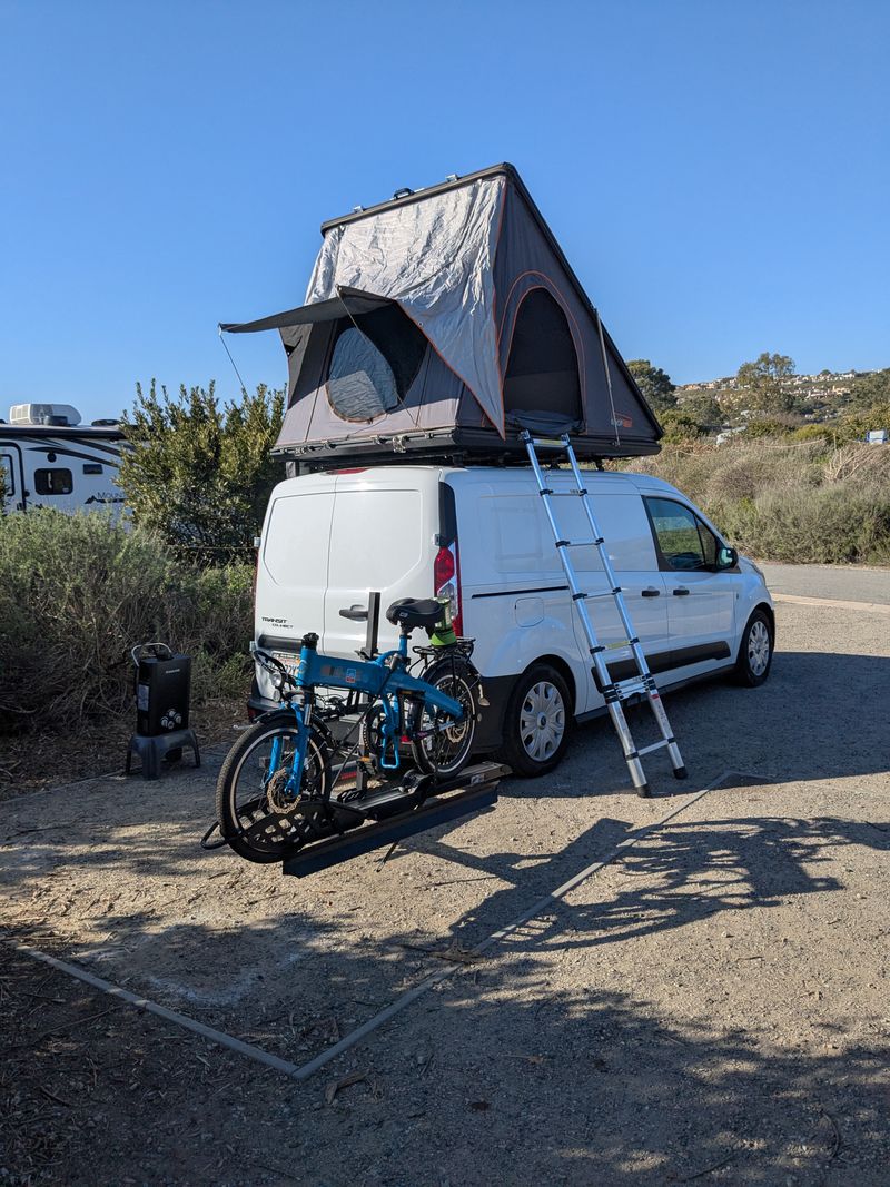 Picture 1/12 of a 2020 Ford Transit Connect XL Campervan with Rooftop Tent for sale in San Diego, California