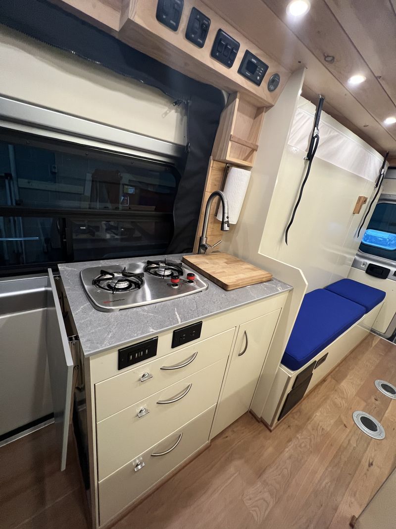 Picture 5/8 of a Murphy Bed Layout Built in a 2018 Ram Promaster 2500 159” WB for sale in Frederick, Maryland