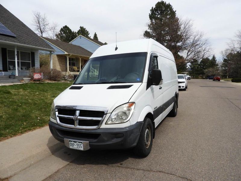 Picture 1/12 of a 2008 Dodge Sprinter 2500 Diesel 196K m 84" inside height for sale in Denton, Texas