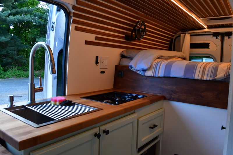 Picture 5/7 of a Fully Converted Camper Van - Starlink, Full Kitchen! for sale in Hoboken, New Jersey