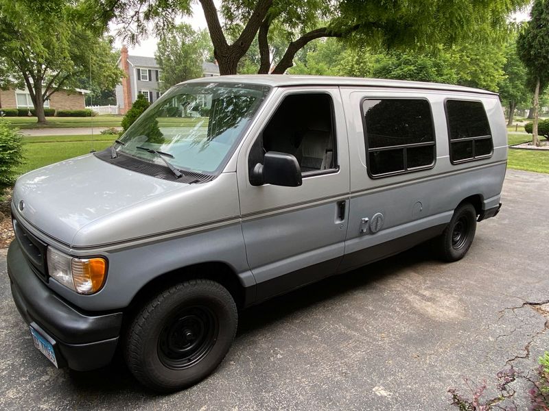 Picture 1/11 of a 1999 Ford E-150 Camper Van Conversion  for sale in Flossmoor, Illinois
