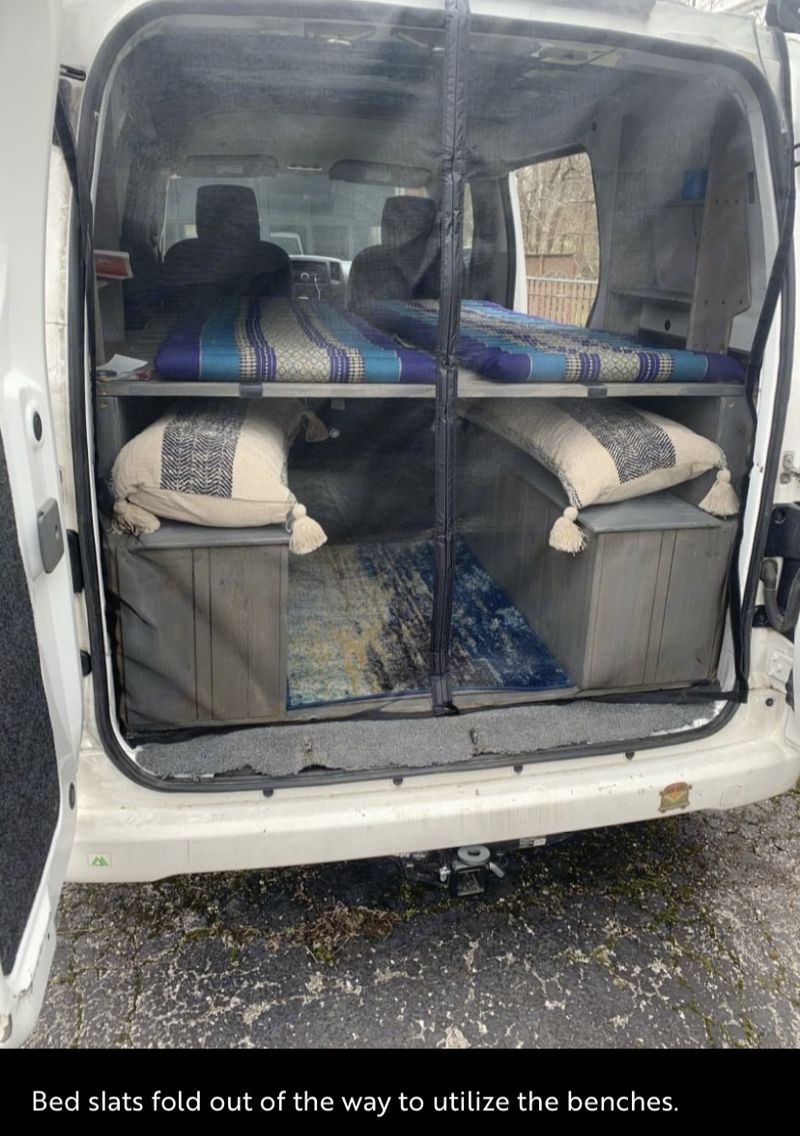 Picture 3/8 of a 2015 Nissan NV200 Converted Plus Rooftop Tent for sale in Winchester, Kentucky