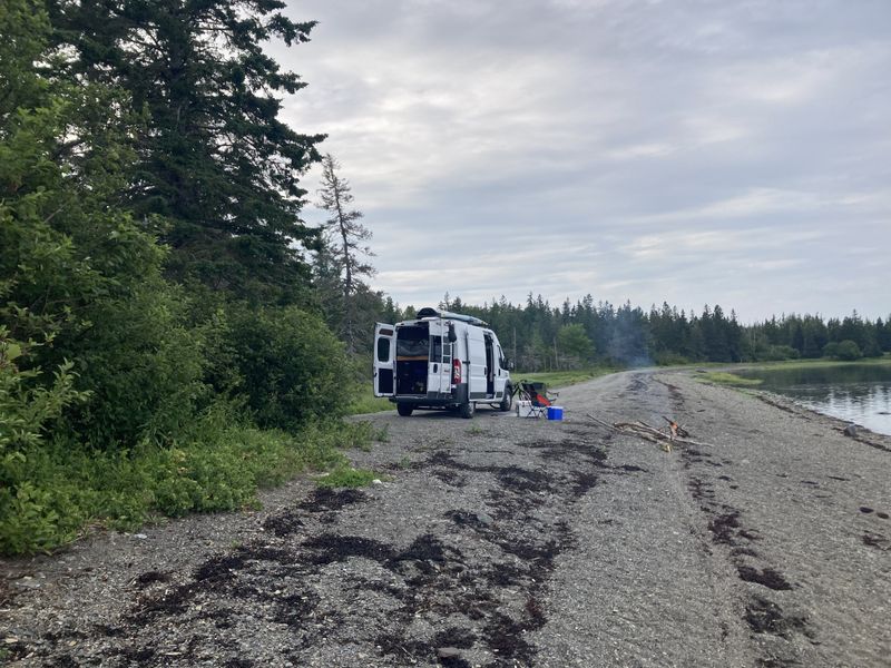 Picture 5/12 of a 2018 Dodge Promoaster 136" High Roof Campervan for sale in Edgecomb, Maine