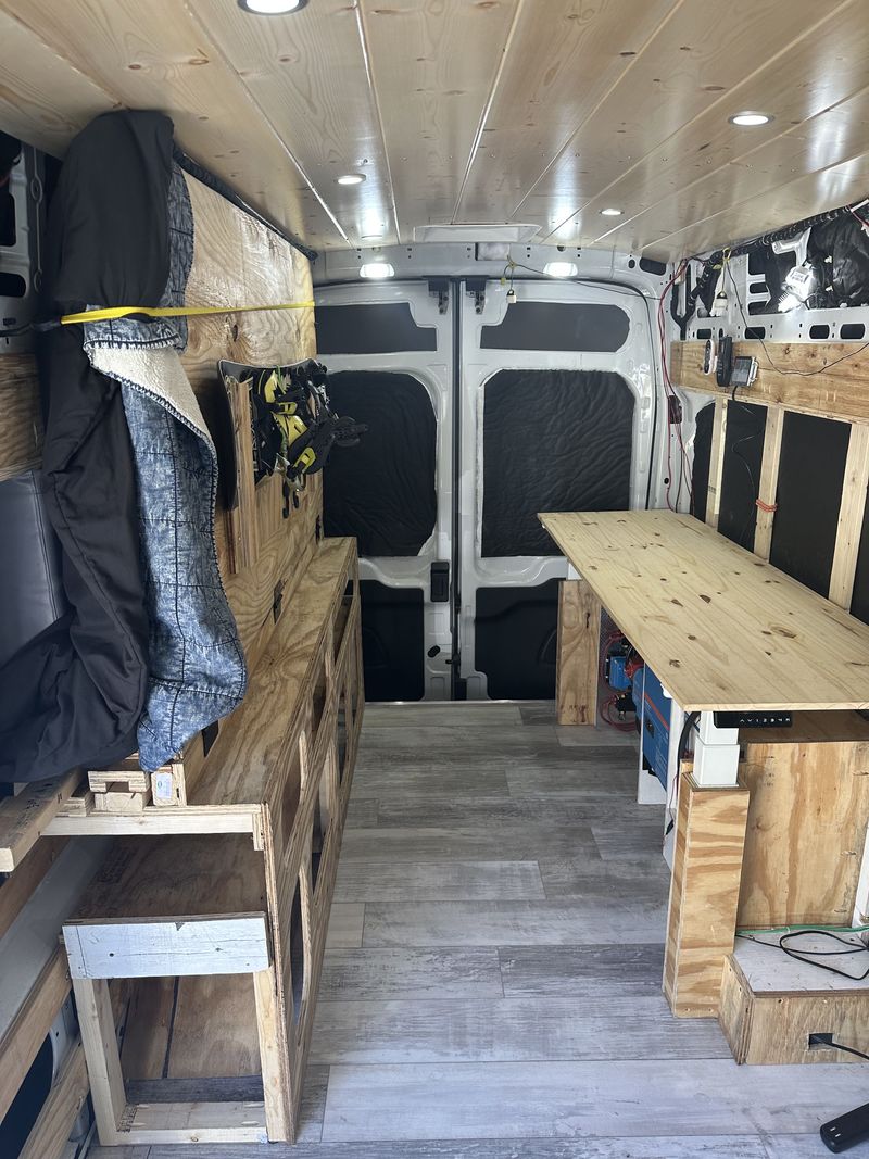 Picture 5/9 of a 2020 Ford Transit mid build. (OBO) for sale in Grass Valley, California