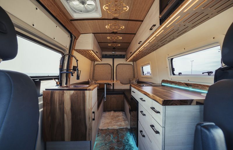 Picture 1/15 of a 4x4 Mercedes Sprinter SV Social - "Vanhalla" for sale in San Diego, California
