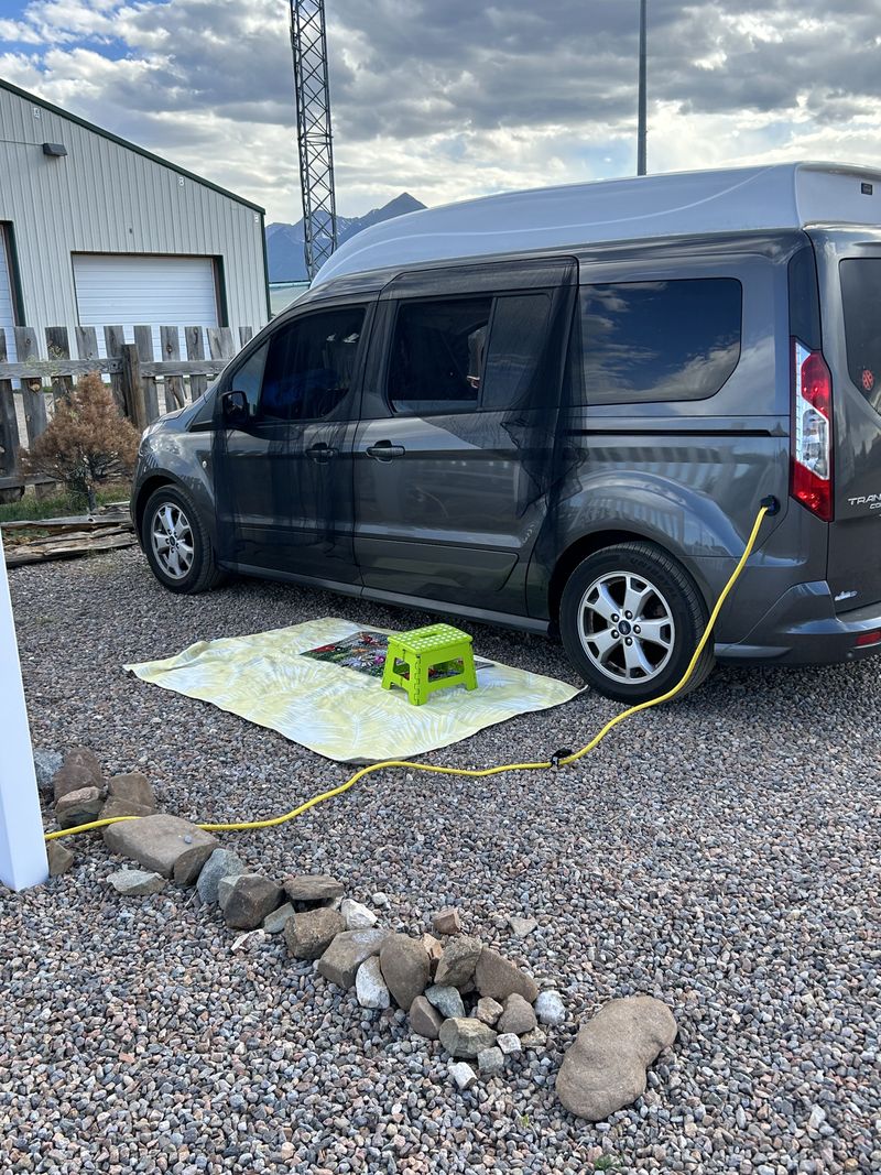 Picture 1/20 of a 2018 Transit Connect Minivan with added Fiberine High Top for sale in Springfield, Missouri