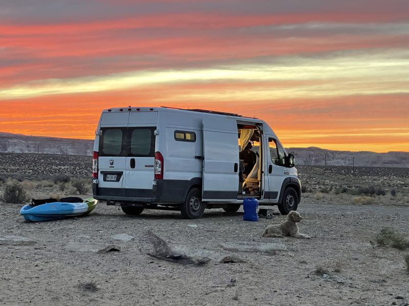 Picture 2/11 of a (Pending) Promaster 3500 EXTENDED with fixed shower & oven  for sale in Phoenix, Arizona