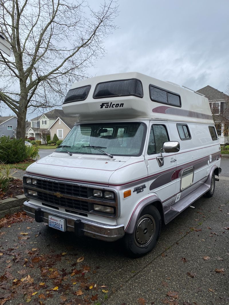Picture 1/16 of a 1996 Chevy G30 campervan for sale in Tacoma, Washington