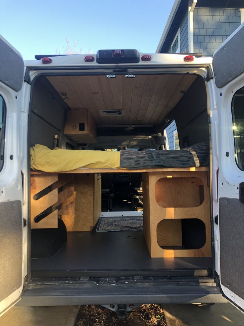 Picture 2/16 of a 2018 High Top Ram Promaster Campervan - 136" wheel base for sale in Portland, Oregon