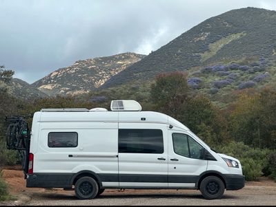 Photo of a Camper Van for sale: Custom 2019 Ford Transit High Roof Extended with bed lift!