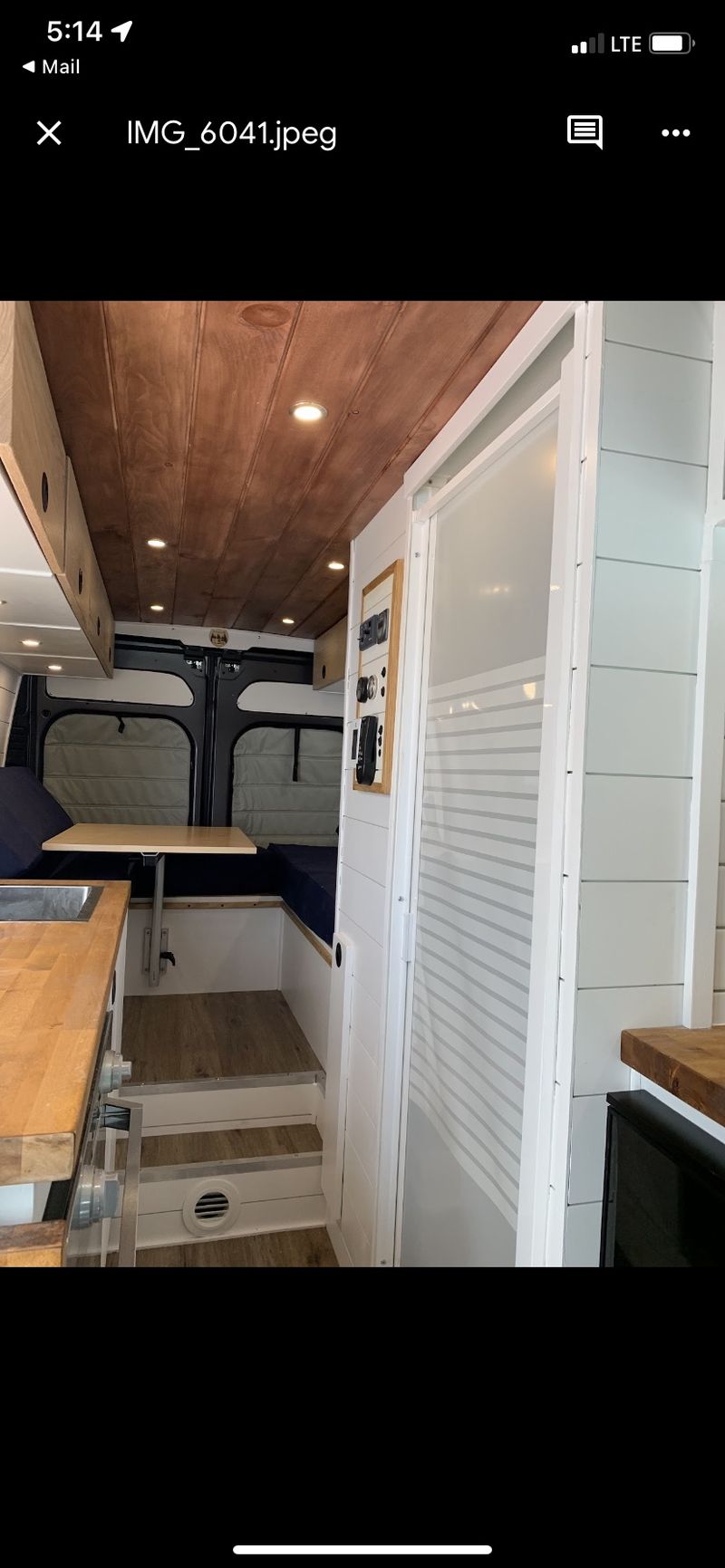 Picture 5/15 of a 2019 ram Promaster high roof conversion for sale in York, Maine