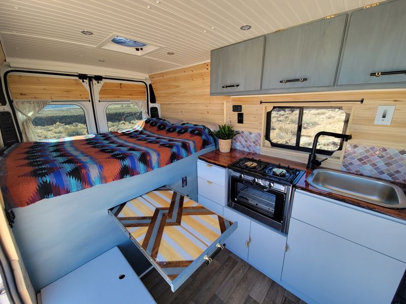 Picture 1/15 of a 2019 Off-Grid  Ram Promaster Beautiful 2022 Build 136wb  for sale in Bishop, California