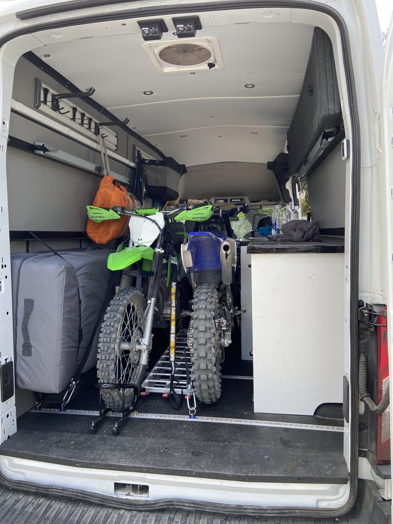 Picture 3/45 of a 2019 Ford Transit 250 High | Dirt Bike Camper Van Queen bed for sale in San Diego, California