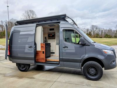 Photo of a Camper Van for sale: 2024 Serenity Van Build, SKI Ready. Van has NO Boundaries. 