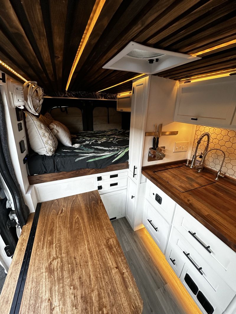 Picture 4/15 of a 2015 Ford Transit Mid-Roof Converted *Mountain Ready* for sale in Portland, Oregon