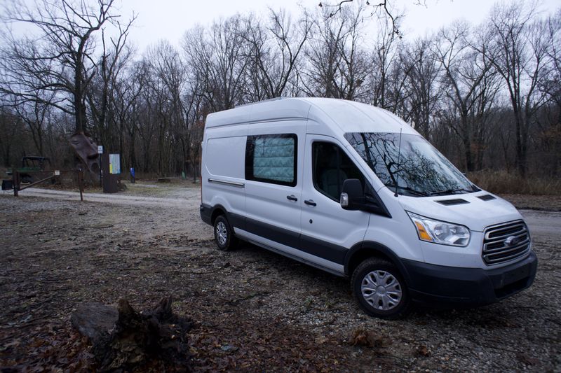 Picture 1/17 of a 2016 Ford Transit high top with 350 engine/ecoboost  for sale in Bentonville, Arkansas