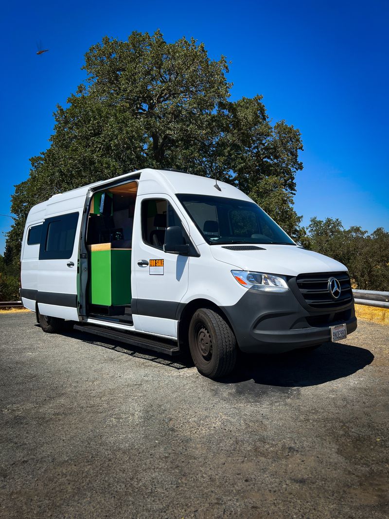 Picture 1/16 of a 2024 Sprinter Conversion - Low Miles - AC + King Bed for sale in Sacramento, California