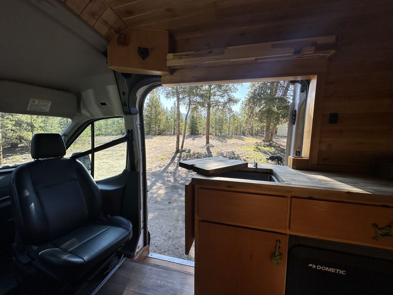 Picture 5/30 of a 2021 Ford Transit AWD High Roof (Extended Body) for sale in Frisco, Colorado