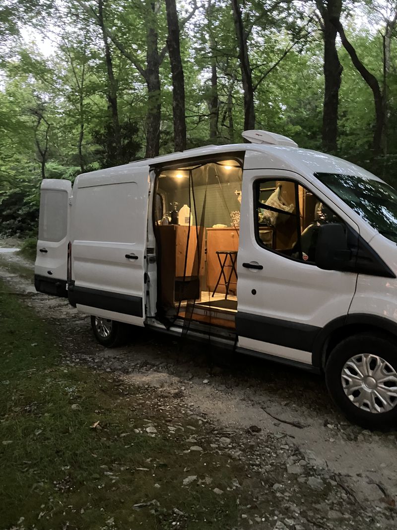 Picture 4/12 of a 2016 Ford transit, medium roof conversion van for sale in Raleigh, North Carolina