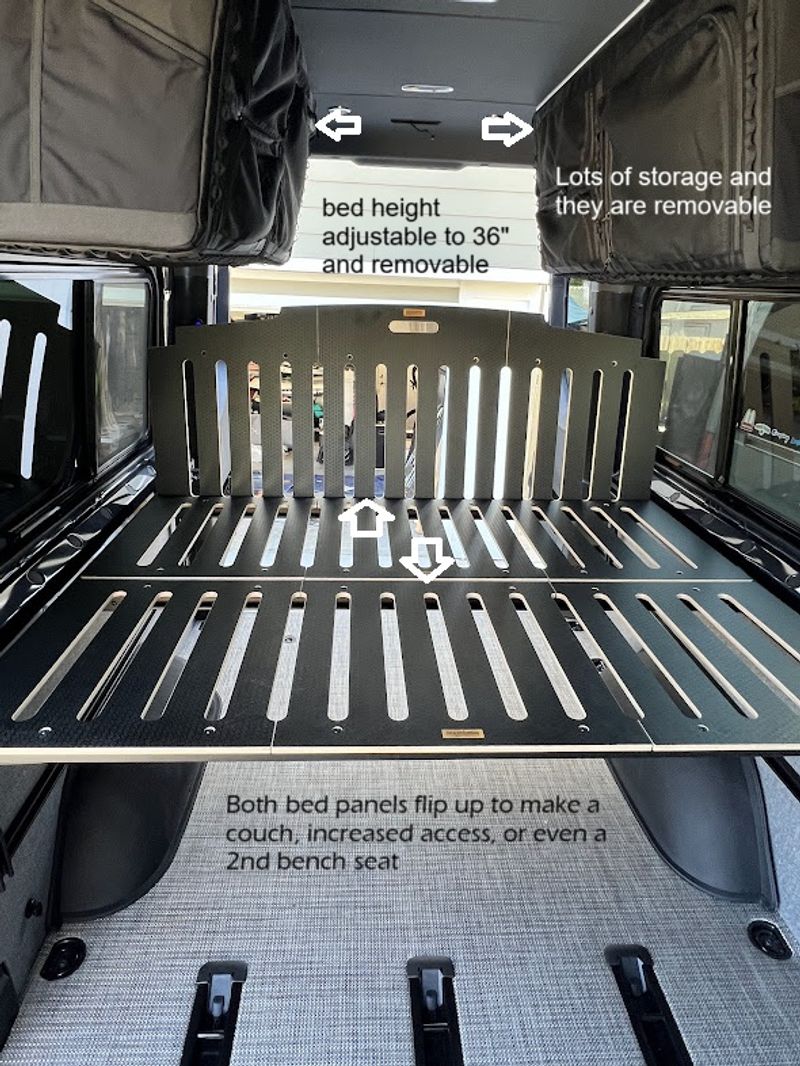 Picture 4/26 of a 2023 AWD Sprinter Crew Weekender for family for sale in San Diego, California