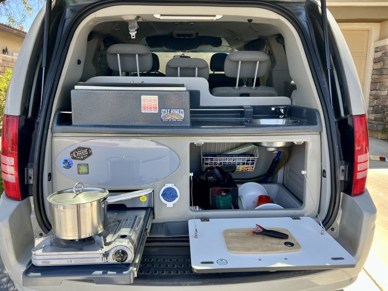 Picture 4/8 of a Custom 2010 Camper Chrysler Town & Country, sleeps 4! for sale in Laguna Beach, California
