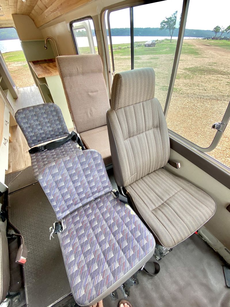 Picture 4/19 of a Toyota Coaster Off Grid Camper Van for sale in Tahlequah, Oklahoma