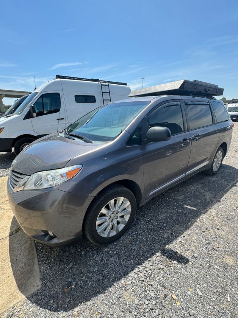 Picture 1/18 of a 2012 Toyota Sienna XLE AWD 6 cyl campervan #vanlife for sale in Pearl, Mississippi