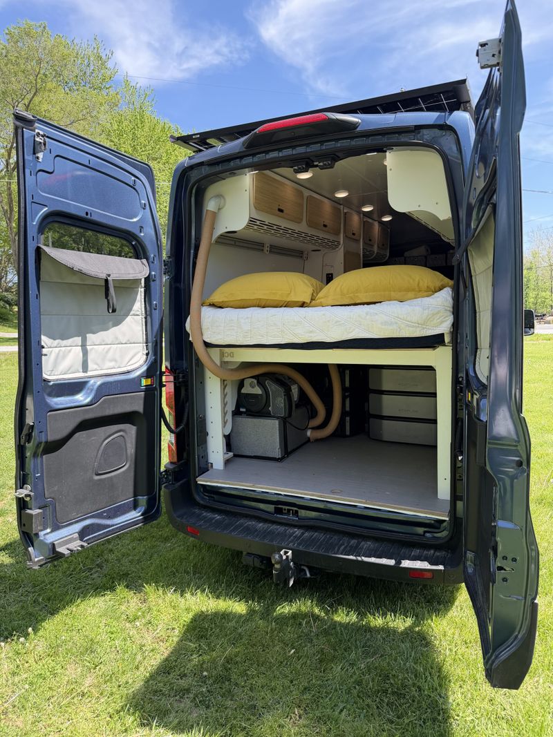 Picture 2/28 of a 2025 Ford Transit 350 HD AWD 30kWh 1200W Solar A/C 1800mi for sale in Kokomo, Indiana